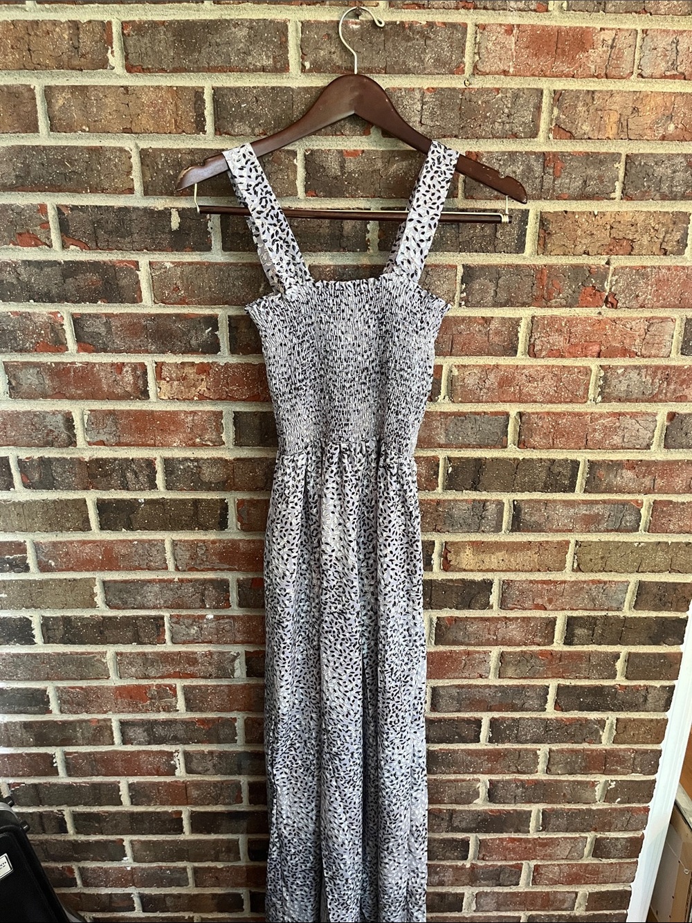 BUCKETLIST Pantsuit with Leaf Pattern